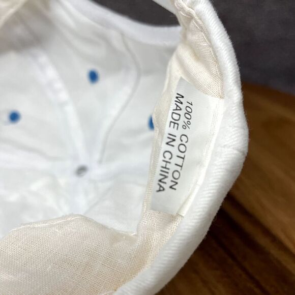 VTG Designated Driver Program 80s Snapback Hat Trucker Cap White Blue - Picture 10 of 10